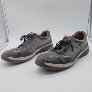 Mephisto Steve Air Sz 12 Men's Gray Casual Lace-Up Sneakers